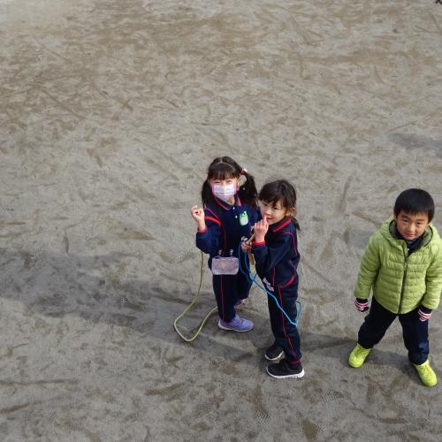 上からぱしゃり