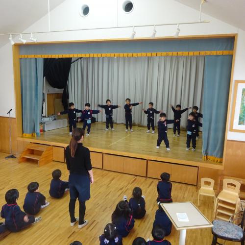 明日は本番よ～ん