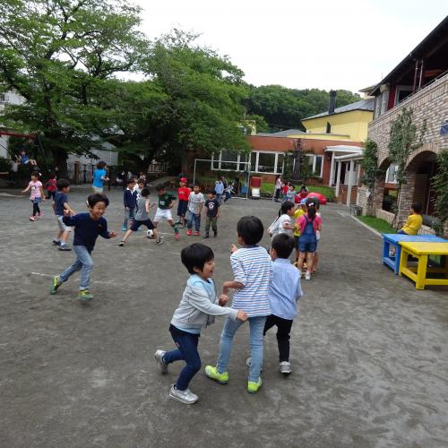 大賑わい