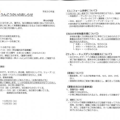 運動会詳細