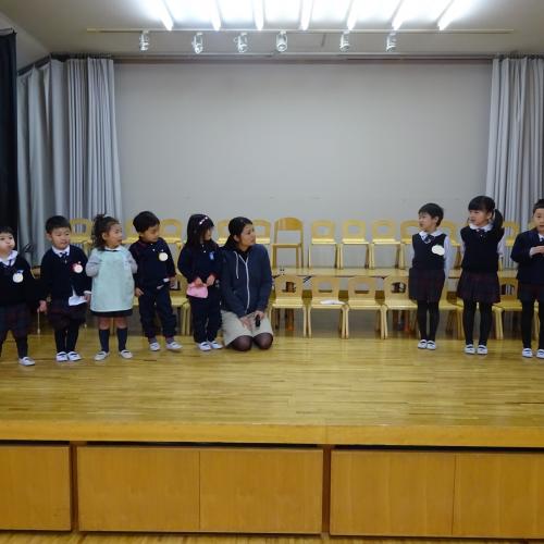 サンタさんとお話する練習